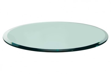 42" Round Glass with Bevel