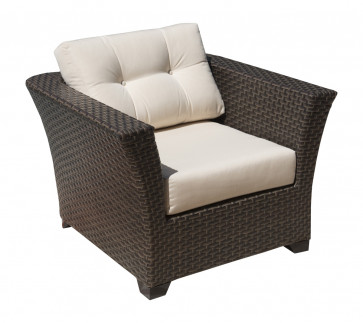 Samoa Lounge Chair w/off-white cushion