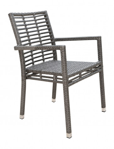 Graphite Stackable Armchair