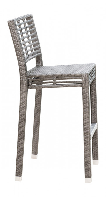 Graphite Stackable Barstool