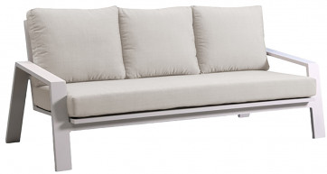 Mykonos Sofa w/off-white cushion