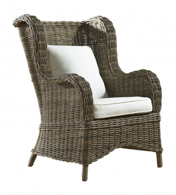 Exuma Occasional Chair w/beige cushion