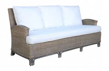 Exuma Sofa w/beige cushions