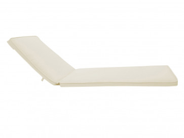 Optional off-white cushion for Onyx Double Chaise Lounge
